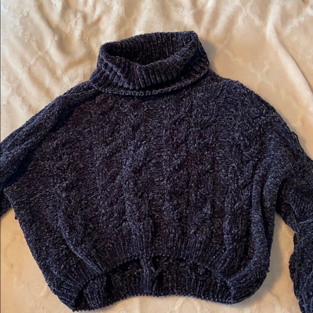 emma + asher long sleeve turtle neck top